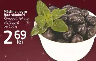 Supeco Măsline negre fără sâmburi Ofertă