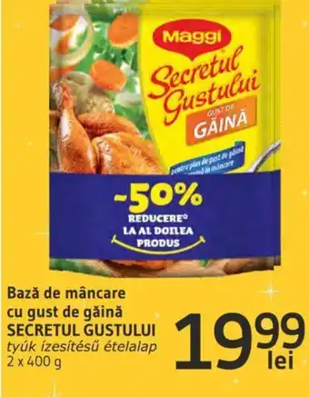 Supeco Bază de mâncare cu gust de găină SECRETUL GUSTULUI Ofertă