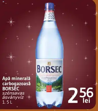 Supeco Apă minerală carbogazoasă BORSEC Ofertă