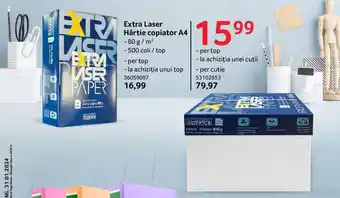 Selgros Extra Laser Hârtie copiator A4 Ofertă