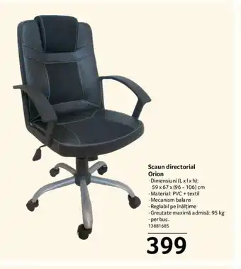 Scaun directorial Orion