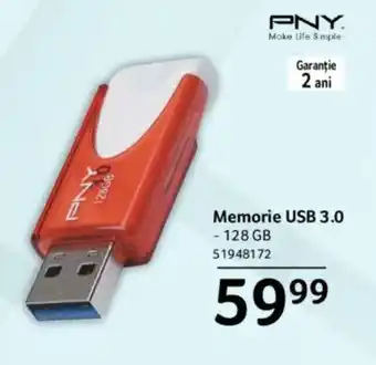 Selgros Memorie USB 3.0 Ofertă