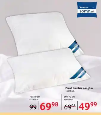 Selgros Pernă bumbac nanghin Ofertă
