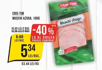 CRIS-TIM MUŞCHI AZUGA, 100G