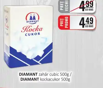 DIAMANT zahår cubic 500g/ DIAMANT kockacukor 500g