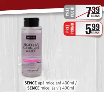 CBA SENCE apă micelară 400ml Ofertă