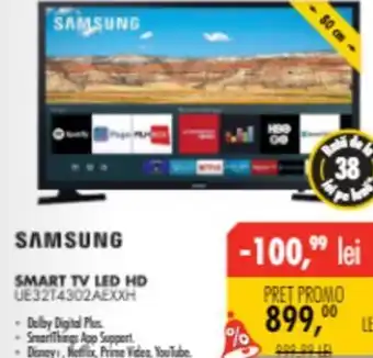 Flanco SAMSUNG SMART TV LED HD UE3214302AEXXH Ofertă
