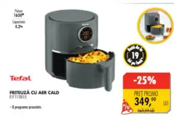 Flanco Tefal FRITEUZĂ CU AER CALD EY111815 Ofertă