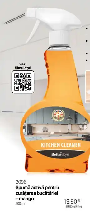 BetterStyle Spumă activă pentru curățarea bucătăriei - mango 500 ml Ofertă