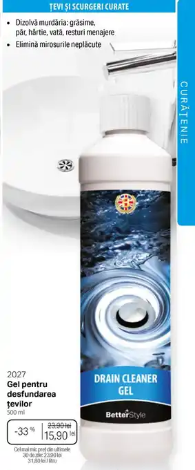 Gel pentru desfundarea tevilor 500 ml