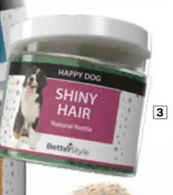 BetterStyle Complex cu urzică Happy Dog - blană sănătoasă și vitalitate Ofertă