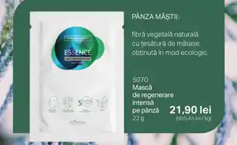 Mască de regenerare intensă pe pânză 22 g