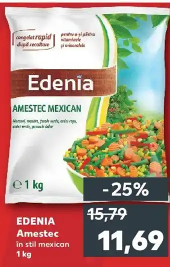 Kaufland EDENIA Amestec Ofertă