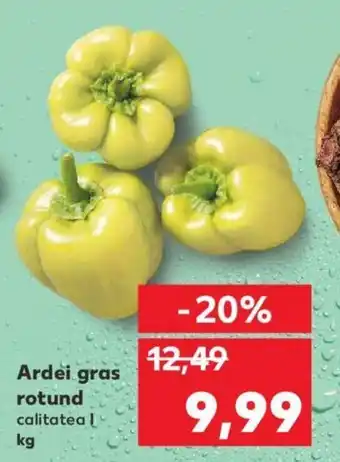 Kaufland Ardei gras rotund Ofertă