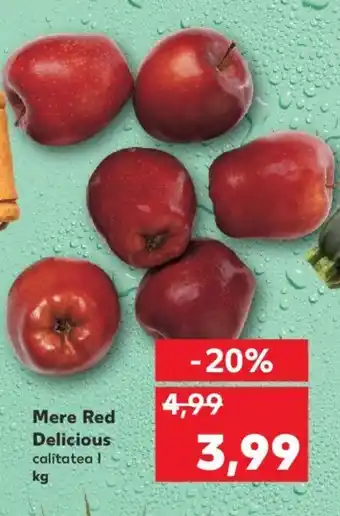 Kaufland Mere Red Delicious Ofertă