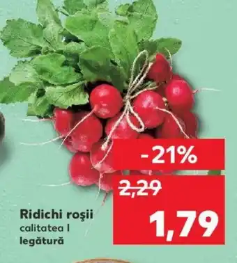Kaufland Ridichi roşii Ofertă