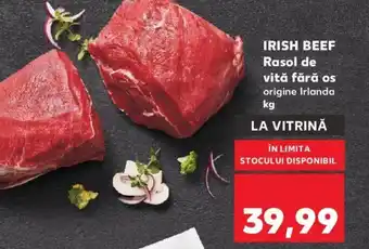 Kaufland IRISH BEEF Rasol de vită fără os Ofertă