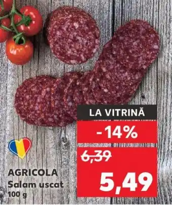 Kaufland AGRICOLA Salam uscat 100 g Ofertă