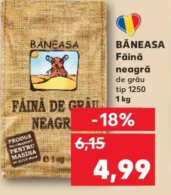 Kaufland BĂNEASA Făină neagră Ofertă