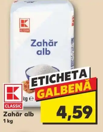 Kaufland Zahăr alb 1 kg Ofertă