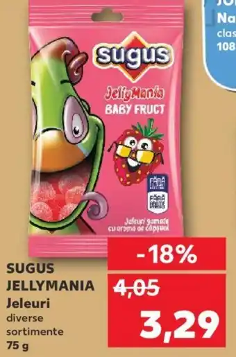 Kaufland SUGUS JELLYMANIA Jeleuri Ofertă