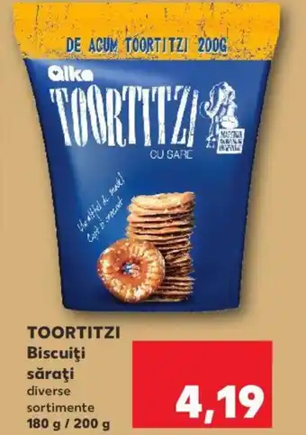 Kaufland TOORTITZI Biscuiţi săraţi Ofertă