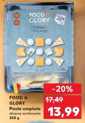 Kaufland FOOD & GLORY Paste umplute Ofertă