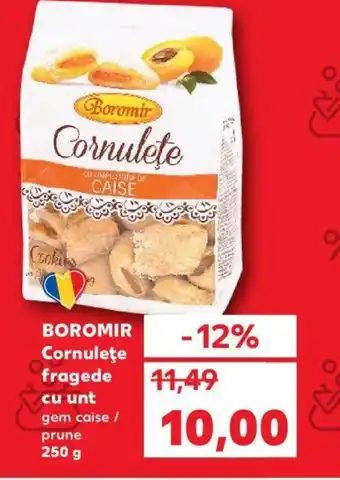 Kaufland BOROMIR Cornuleţe fragede cu unt Ofertă