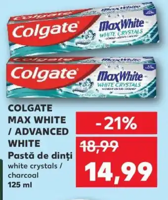 COLGATE MAX WHITE / ADVANCED WHITE Pastă de dinţi