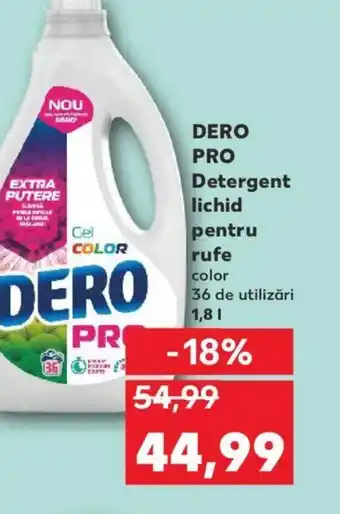 Kaufland DERO PRO Detergent lichid pentru rufe Ofertă