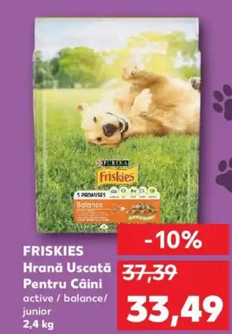 Kaufland FRISKIES Hrană Uscată Pentru Câini Ofertă