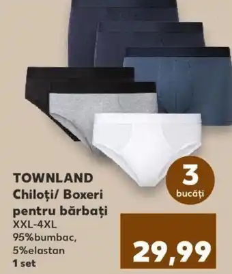 Kaufland TOWNLAND Chiloţi/ Boxeri pentru bărbaţi XXL-4XL Ofertă