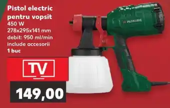 Kaufland Pistol electric pentru vopsit 450 W Ofertă