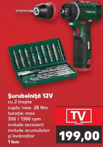 Kaufland Şurubelniţă 12V Ofertă