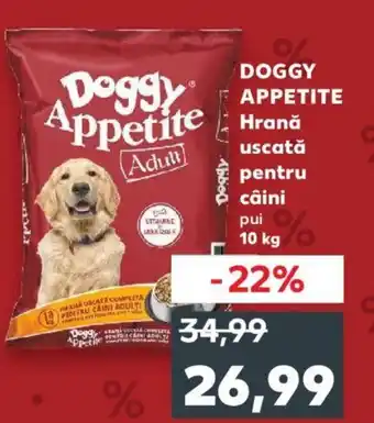 Kaufland DOGGY APPETITE Hrană uscată pentru câini pui 10 kg Ofertă