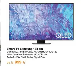 Smart TV Samsung 163 cm
