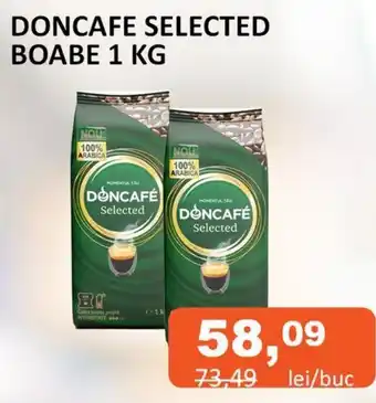 Unicarm DONCAFE SELECTED BOABE 1 KG Ofertă