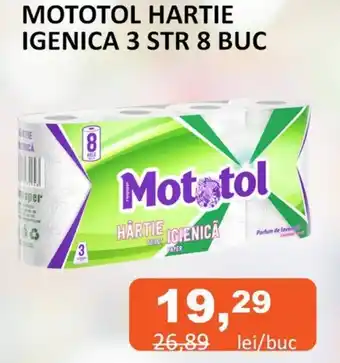Unicarm MOTOTOL HARTIE IGENICA 3 STR 8 BUC Ofertă