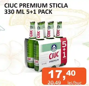 Unicarm CIUC PREMIUM STICLA 330 ML 5+1 PACK Ofertă