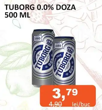 TUBORG 0.0% DOZA 500 ML