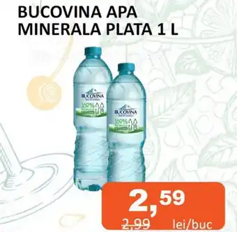 Unicarm BUCOVINA APA MINERALA PLATA 1 L Ofertă