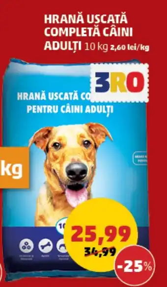 Penny HRANĂ USCATĂ CO PENTRU CÂINI ADULȚI 10 kg Ofertă