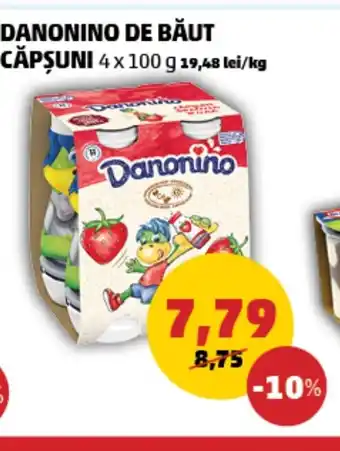 Penny DANONINO DE BĂUT CĂPŞUNI 4 x 100 g Ofertă