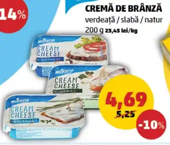 CREMĂ DE BRÂNZĂ