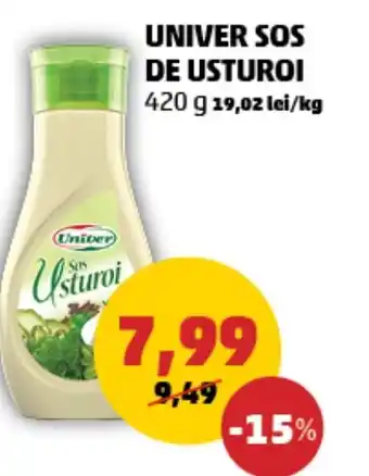Penny UNIVER SOS DE USTUROI 420 g Ofertă