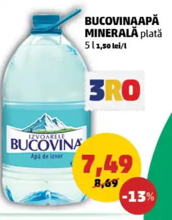 Penny BUCOVINAAPĂ MINERALĂ plată 5 l. Ofertă