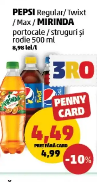 Penny PEPSI / MIRINDA Ofertă