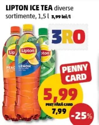 Penny LIPTON ICE TEA Ofertă