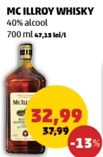 Penny MC ILLROY WHISKY 700 ml Ofertă