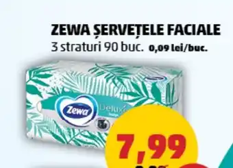 Penny ZEWA ȘERVEȚELE FACIALE Ofertă